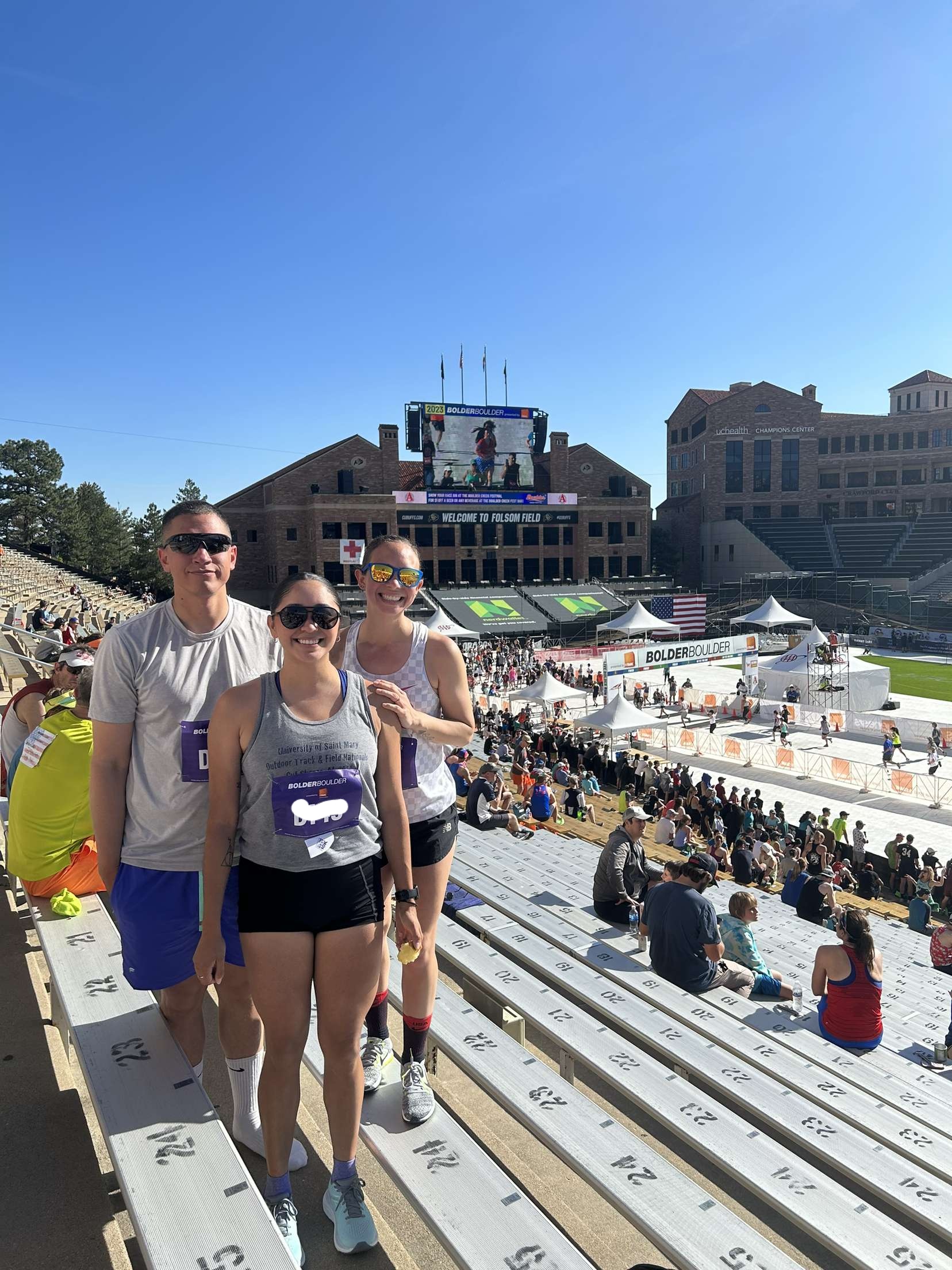 Folsom Field - Bolder Boulder Finishers 2023