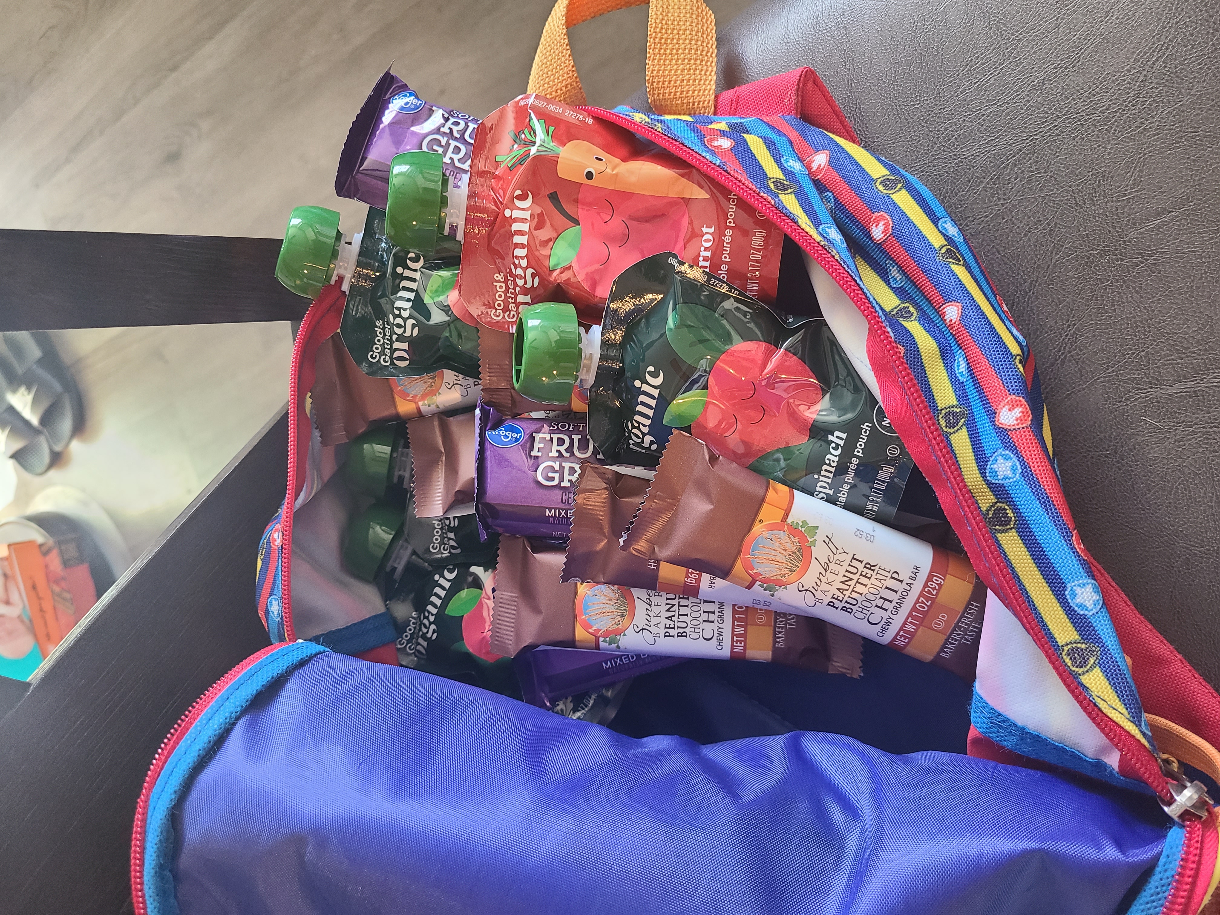 Travel with Toddler Snacks